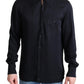 Dolce & Gabbana Elegant Jacquard Silk Casual Shirt