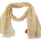 Missoni Elegant Cashmere Scarf in Beige