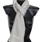 Missoni Elegant Wool Scarf with Signature Embroidery