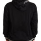 Dolce & Gabbana Elegant Embroidered Black Cotton Sweater