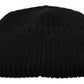 Dolce & Gabbana Elegant Cable Knit Wool Beanie with Fleece Liner