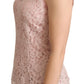 Dolce & Gabbana Elegant Pink Lace Sleeveless Blouse