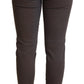 PLEIN SUD Chic Brown Slim-Fit Skinny Jeans