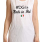 Dolce & Gabbana Elegant Sleeveless Cotton Tank Top