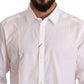 Dolce & Gabbana Elegant White Martini Fit Shirt