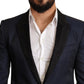 Dolce & Gabbana Elegant Blue Slim Fit Martini Blazer