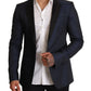 Dolce & Gabbana Elegant Blue Slim Fit Martini Blazer