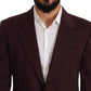 Dolce & Gabbana Elegant Indigo Slim Fit Blazer for Men