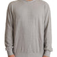 Dolce & Gabbana Sophisticated Gray Crewneck Sweater