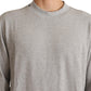 Dolce & Gabbana Sophisticated Gray Crewneck Sweater