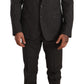 Dolce & Gabbana Elegant Gray Martini Woolen Suit Set