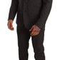 Dolce & Gabbana Elegant Gray Martini Woolen Suit Set