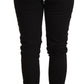 Dolce & Gabbana Elegant Slim-Fit Black Denim Jeans