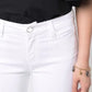 Love Moschino White Cotton Women's Jeans