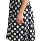 Dolce & Gabbana Polka Dot Sleeveless A-Line Dress