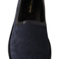 Dolce & Gabbana Elegant Perforated Leather Loafers