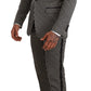 Dolce & Gabbana Elegant Martini Black Check Three-Piece Suit