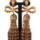 Dolce & Gabbana Elegant Antique Gold Bow Earrings