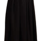 Dolce & Gabbana Elegant High Waist Maxi A-line Wool Skirt