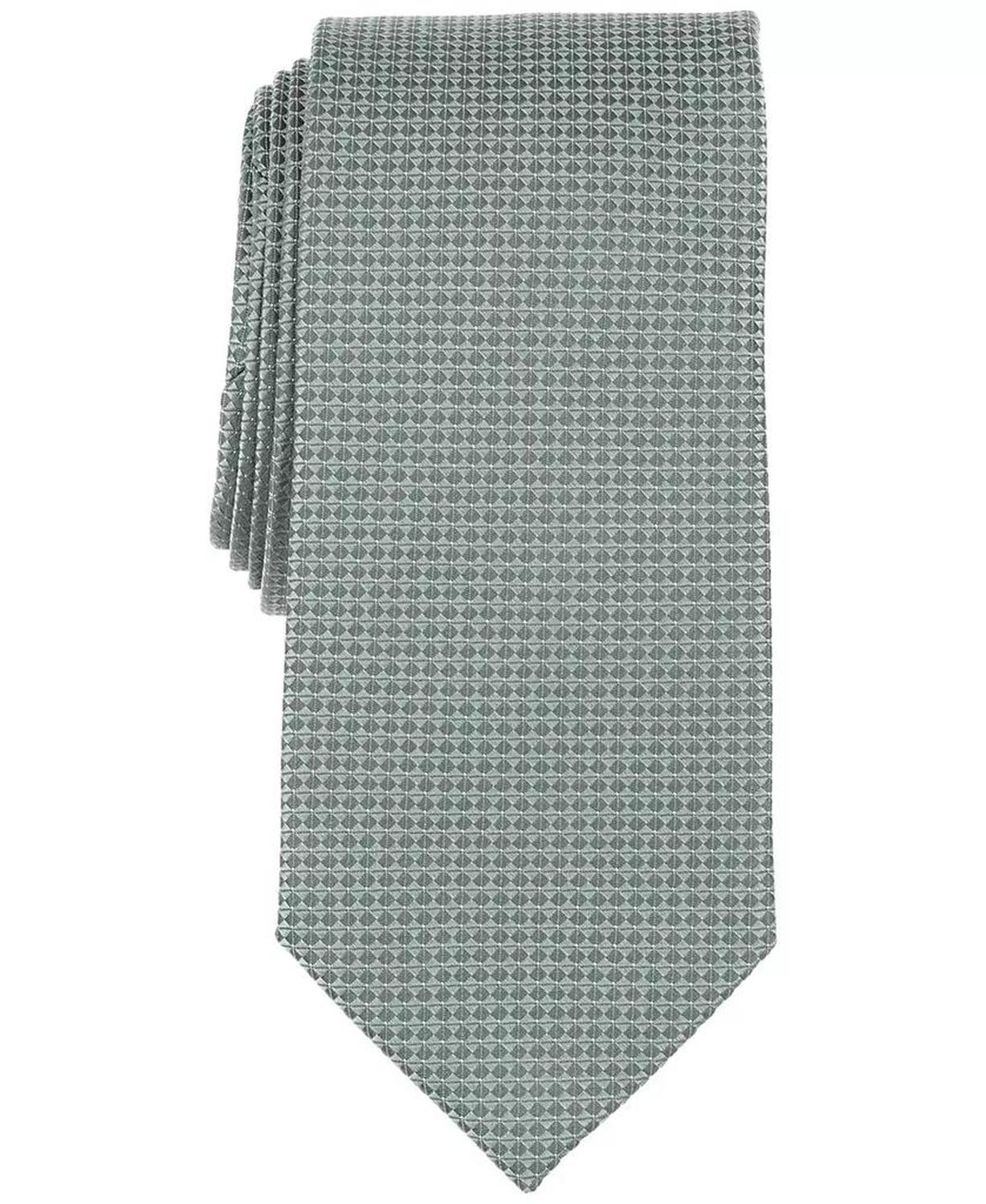 Men's Langer Mini-Check Tie