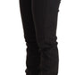 PINKO Chic Mid Waist Skinny Black Denim