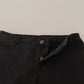 PINKO Chic Mid Waist Skinny Black Denim