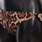 Dolce & Gabbana Elegant Leopard Print Bikini Bottom