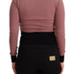 Dolce & Gabbana Elegant Pink Cashmere Crewneck Sweater