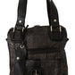 WAYFARER Chic Black and Gray Fabric Shoulder Handbag