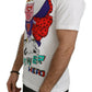 Dolce & Gabbana Chic White Cotton Pig Motif Tee