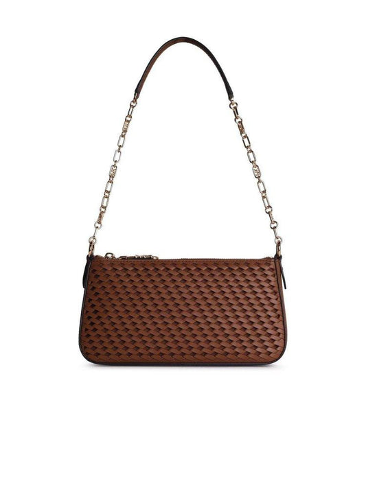 Michael Michael Kors Empire Medium Woven Chain-Link Pochette