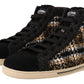 Dolce & Gabbana Beige High Top Fashion Sneakers