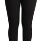 Dolce & Gabbana Elegant High-Waist Wool Tights Pants