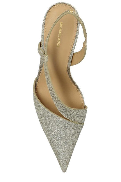 Michael Michael Kors Jaida Glitter Embellished Pumps