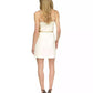 Women's Bustier Sleeveless Belted Mini Dress