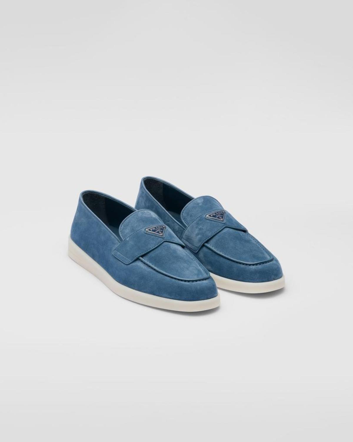 Prada Astral Suede Loafer