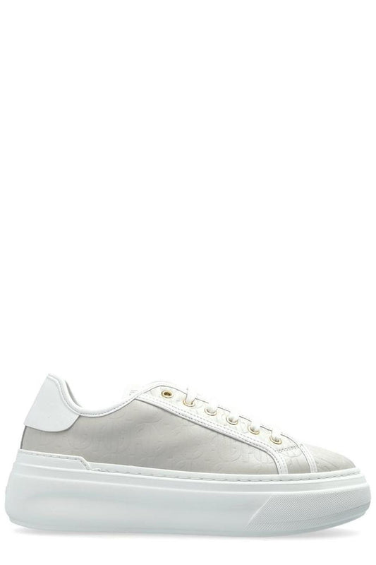 Furla Logo Embossed Lace-Up Shoes