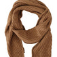 Dolce & Gabbana Elegant Dark Brown Knitted Scarf