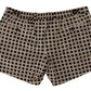 Dolce & Gabbana Elegant Polka Dot Cotton Shorts