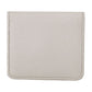 Dolce & Gabbana Chic White Leather Condom Case Wallet