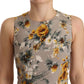 Dolce & Gabbana Elegant Floral Sheath Mini Dress