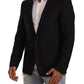 Dolce & Gabbana Exclusive Black Virgin Wool Blazer