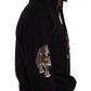 Dolce & Gabbana Chic Leopard Motive Hooded Sweater