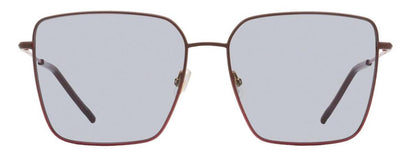 Hugo Boss Women's Square Sunglasses B1333S 7W5IR Burgundy Gradient 59mm