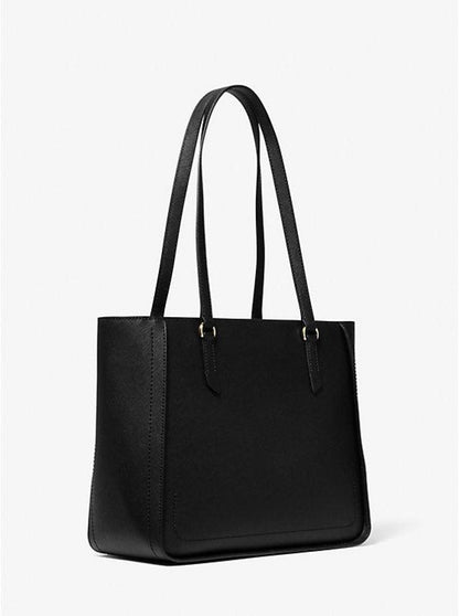 Sylvia Medium Saffiano Leather Tote Bag