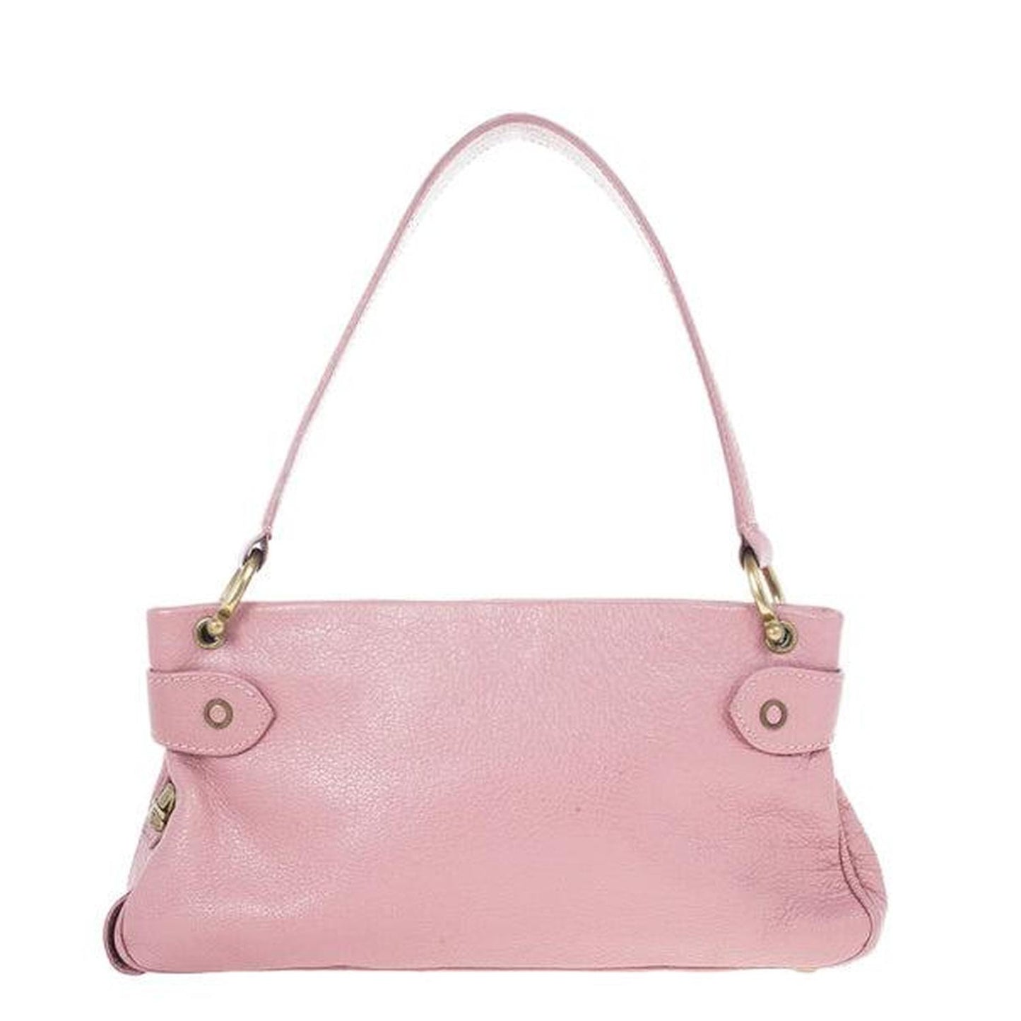 Marc Jacobs Pink Leather Lola Bag With Umbrella