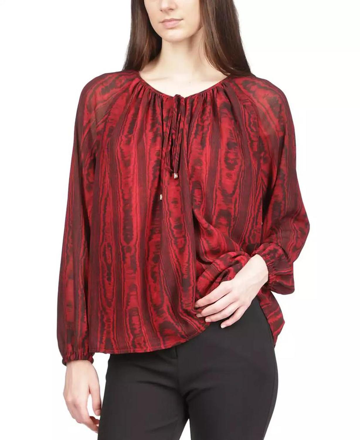 Women's Tie-Neck Top