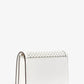 Jet Set Medium Woven Leather Crossbody Bag