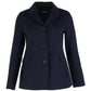 S’Max Mara Short Blazer in Navy Blue Wool