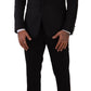 Dolce & Gabbana Sicilia Slim Fit Black Suit Ensemble